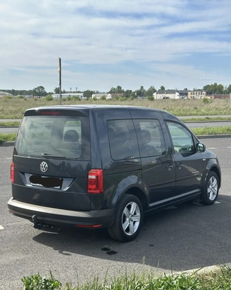 Volkswagen Caddy cena 61500 przebieg: 253200, rok produkcji 2015 z Legnica małe 56